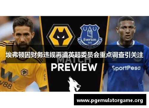 埃弗顿因财务违规再遭英超委员会重点调查引关注 埃弗顿因财务违规再遭英超委员会重点调查引关注